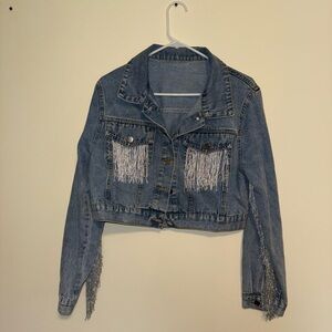 Fringe Denim Jacket